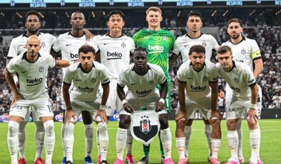 Beşiktaş’ın kamp kadrosu belli oldu: 2 eksik