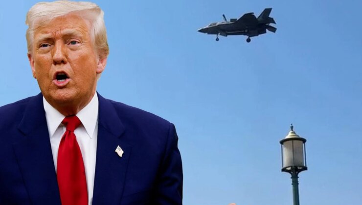 Beyaz Saray çevresinde gizemli anlar! F-35 havada bekledi