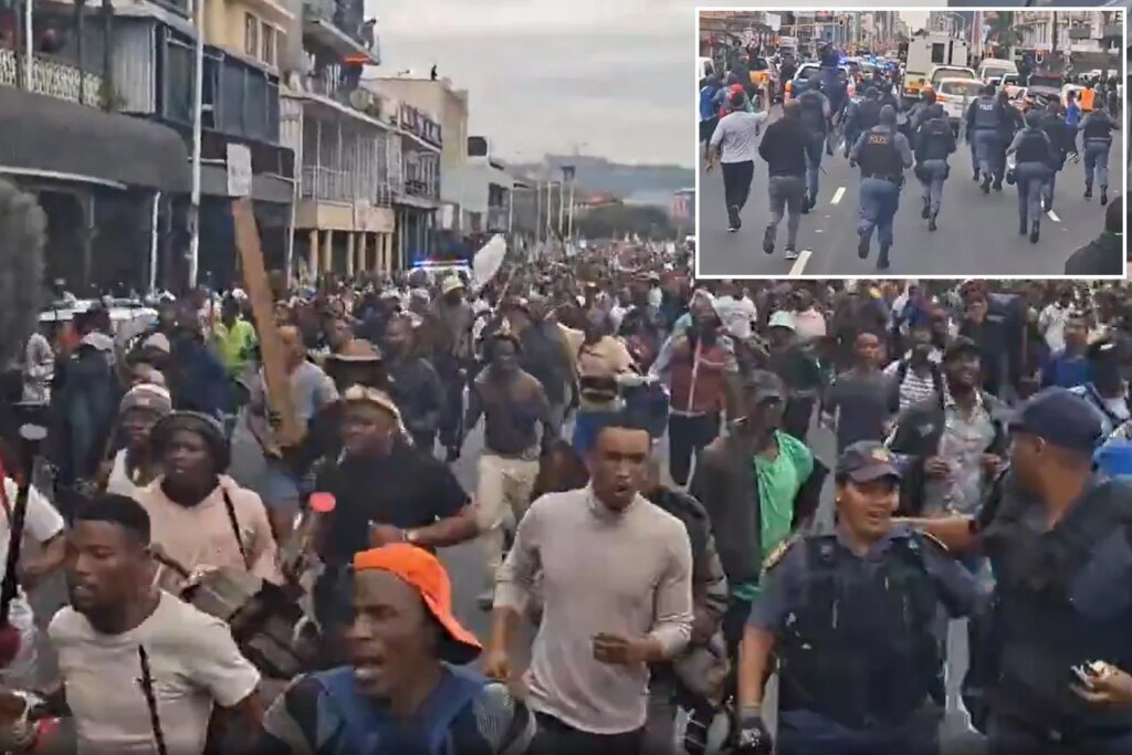 Güney Afrika'da yabancı karşıtı protestolar