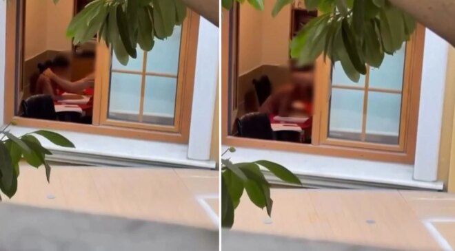 Çocuğu okula gitmek istemeyince nedenini araştıran baba, gördükleri karşısında dehşete düştü