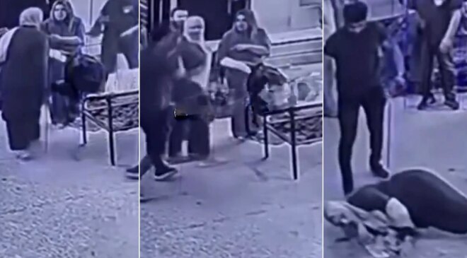 Seri tacizcinin yeni vukuatı! Eşinin yanında esnafa musallat oldu, sonu kötü bitti