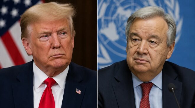 Trump, görev süresi yıl sonunda dolan BM Genel Sekreteri Guterres’in yerine Infantino’yu önerdi