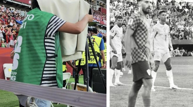 Mısırlı foto muhabiri, 2026 FIFA Dünya Kupası’nı 96 yıllık körüklü kamerayla fotoğrafladı