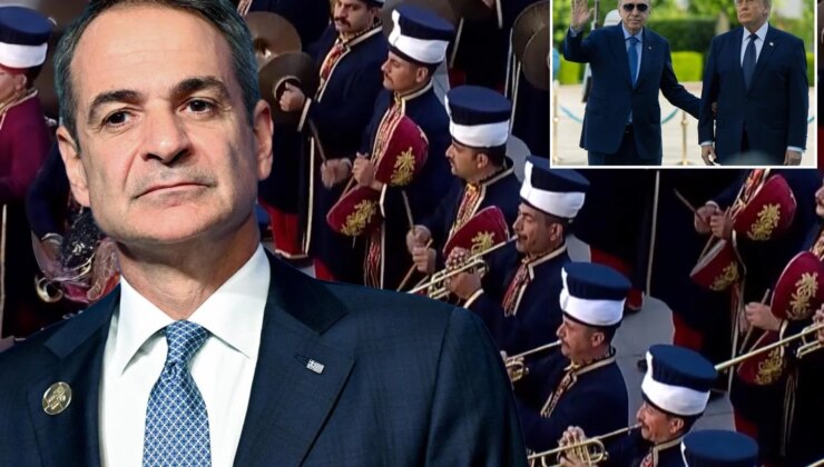 Bu görüntüler Yunanistan’ı fena tutuşturdu: Trump sultana boyun eğdi