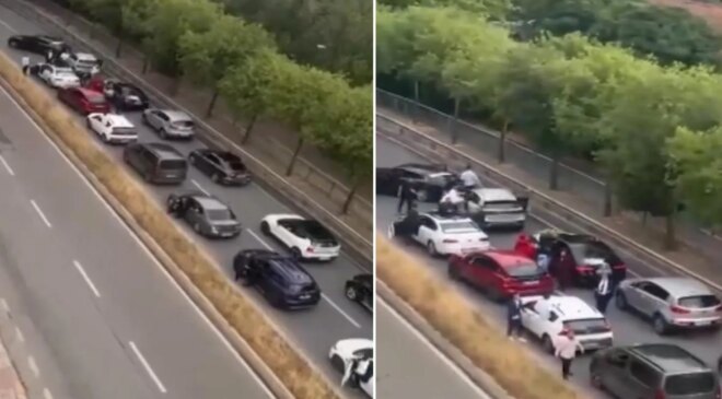 Düğün konvoyunun faturası ağır oldu! 6 sürücüye rekor ceza