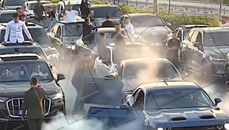 Düğün konvoyuyla yolu kapatmanın bedeli ağır oldu