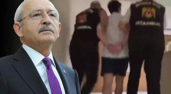 Deniz Göktaş’a ters kelepçe takılması Kılıçdaroğlu’nu da kızdırdı