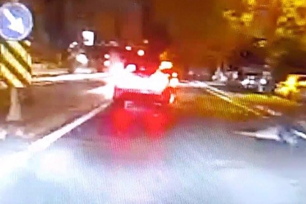 Buca'da belediye işçisinin ölümüne neden olan kaza kamerada