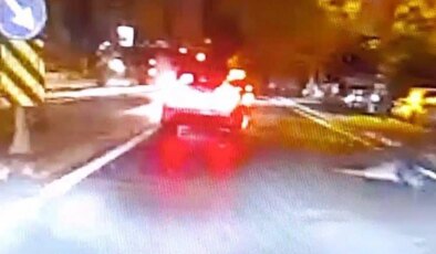 Buca’da belediye işçisinin ölümüne neden olan feci kaza kamerada