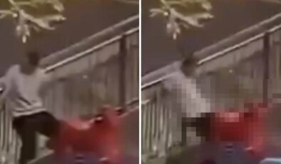 Çocuk parkında sergilenen akılalmaz rezalet sosyal medyada tepki yağmuruna tutuldu