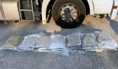 Tırda 24 kilo skunk ele geçirildi: Sürücüden “İçmek için almıştım” savunması