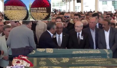 Olcay Baykal’ın cenazesinde Kılıçdaroğlu ve Özel yan yana geldi