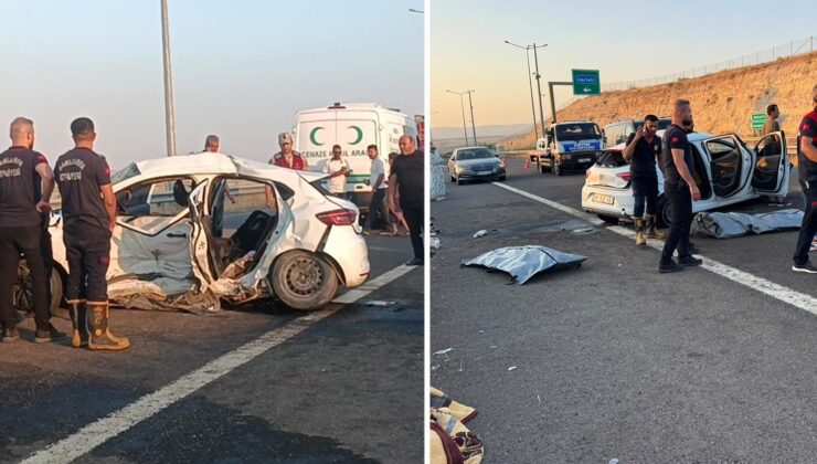 Şanlıurfa’da hafif ticari araç ile otomobil çarpıştı: 2 ölü, 9 yaralı