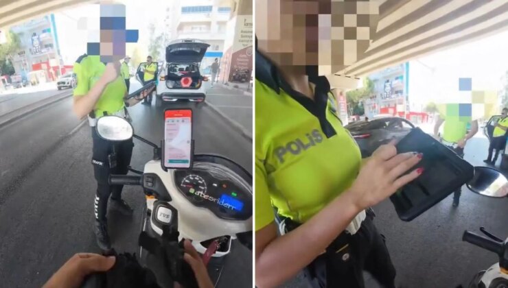 Ceza yazan kadın polisin sunduğu gerekçe tartışma yarattı