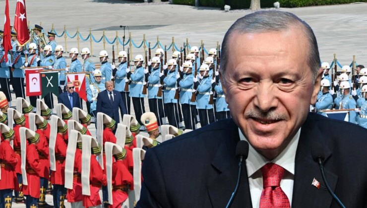 Cumhurbaşkanı Erdoğan anlattı! Liderler karşılamada yeniçerileri görünce…