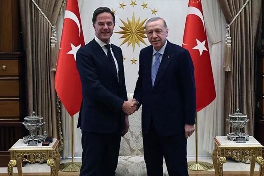 Başkan Erdoğan, NATO Genel Sekreteri Rutte'yi kabul etti