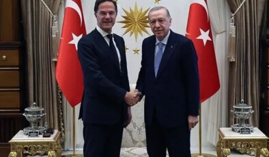 Cumhurbaşkanı Erdoğan, NATO Genel Sekreteri Rutte’yi kabul etti