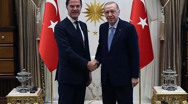 Cumhurbaşkanı Erdoğan, NATO Genel Sekreteri Rutte’yi kabul etti