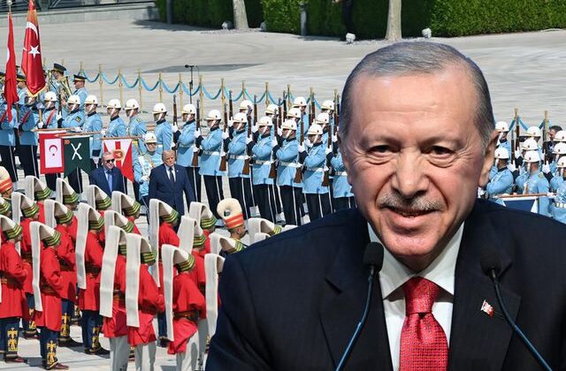Cumhurbaşkanı Erdoğan anlattı! Liderler karşılamada yeniçerileri görünce…