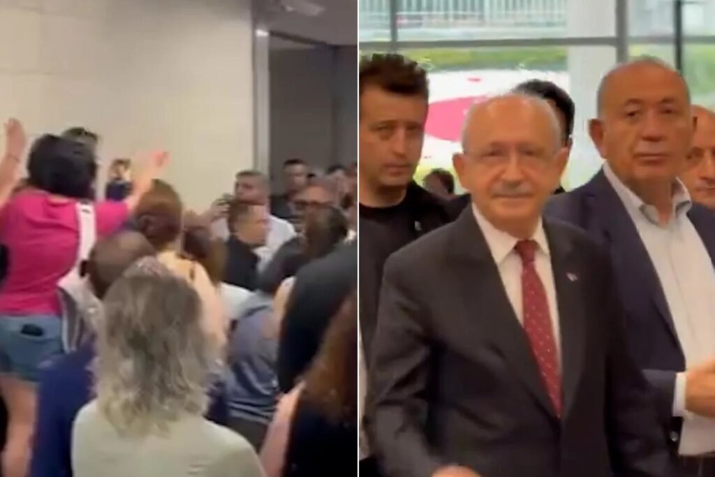 Kılıçdaroğlu adliyede protesto edildi