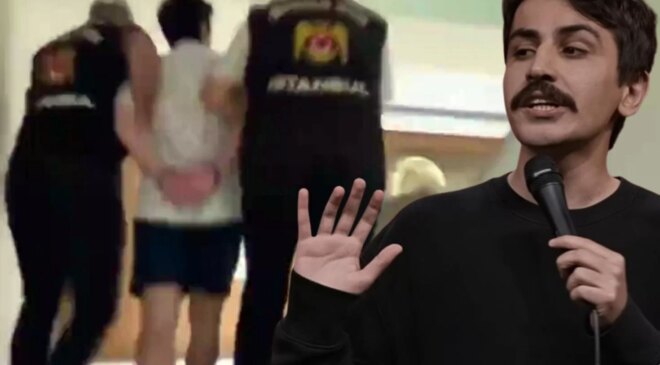 Deniz Göktaş’a ters kelepçe takıldı