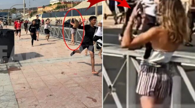 Genç kadın, kaçak göçmenleri İspanya’ya girmeye böyle teşvik etti