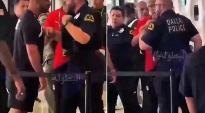 Dünya Kupası’nda skandal! Mısır Milli Takımı ile ABD polisi arasında arbede çıktı