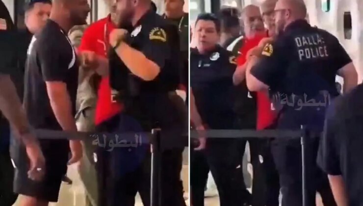 Dünya Kupası’nda skandal! Mısır Milli Takımı ile ABD polisi arasında arbede çıktı