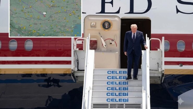 Trump’ın Ankara uçuşunu 100 binden fazla kişi takip etti