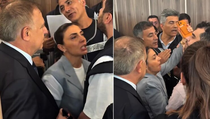 Bozbey’in davası öncesi tansiyon yükseldi! Milletvekili ile polis arasında arbede