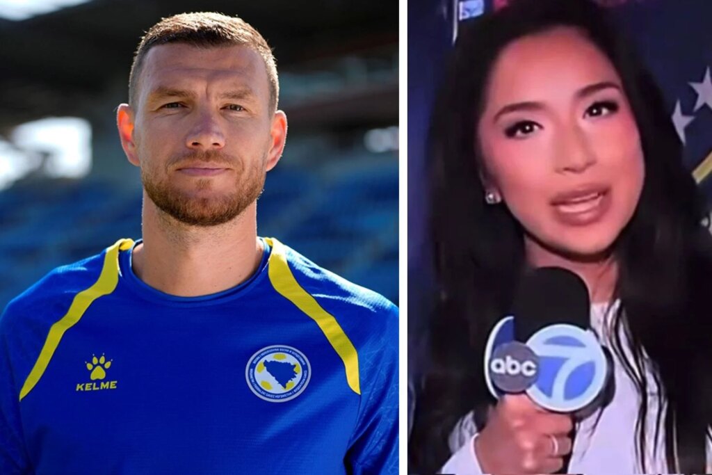 Edin Dzeko, ABD'li muhabire yanıt verdi