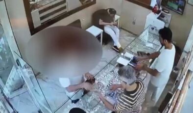 Elektrik kesintisini fırsata çevirdi: Çalıştığı kuyumcudan 300 tam altın çalan şüpheli yakalandı