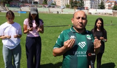 Kırşehir FK amigosundan şampiyonluk duası: Yediğimiz goller ofsayt olsun