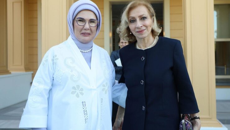 Emine Erdoğan, Lübnan Başbakanı’nın eşini İstanbul’da ağırladı