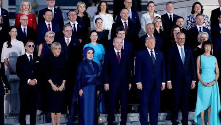 Emine Erdoğan, NATO liderlerinin eşlerini Çankaya Köşkü’nde ağırladı