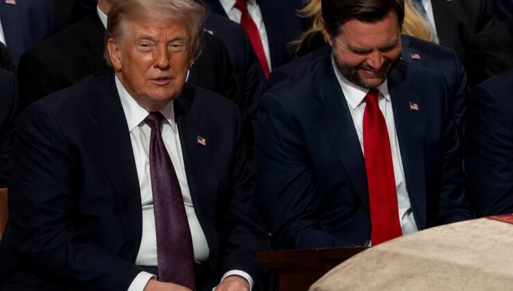 Trump ve Vance’in Lindsey Graham’ın cenazesindeki halleri şaşırttı