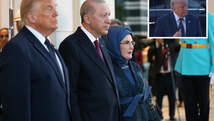 Trump, mehter marşını “OK” işaretiyle onayladı