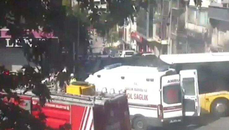 Fatih’te İETT otobüsü ile ambulans çarpıştı: 5 yaralı