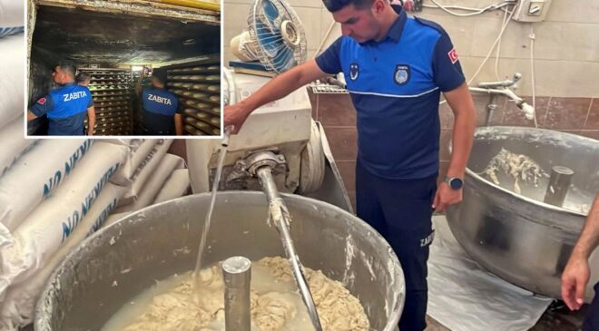 Fırında mide bulandıran manzara: 17 ayrı ceza kesildi