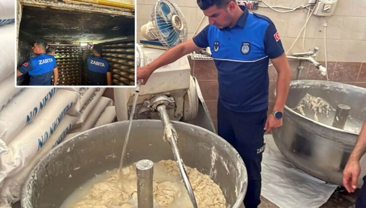 Fırında mide bulandıran manzara: 17 ayrı ceza kesildi