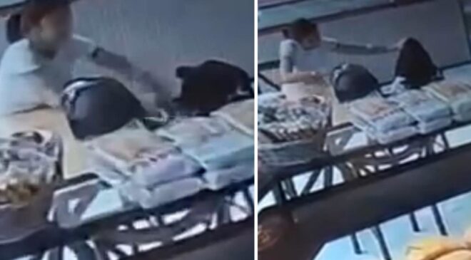 Fırında ‘pes’ dedirten hırsızlık: Çayına şeker attı, şekerliği çantasına sakladı