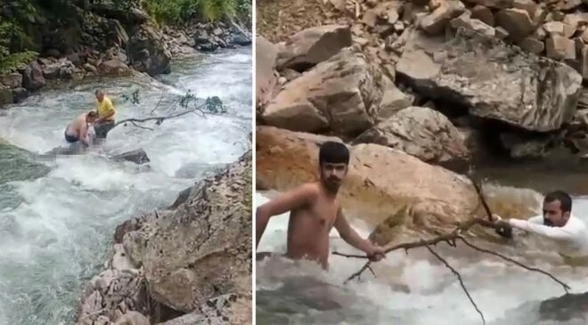 Suudi turist, fotoğraf çekilmek istediği derede boğuldu