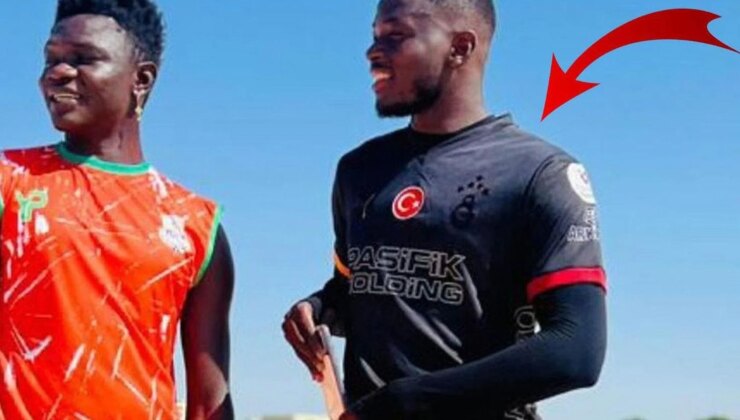 Galatasaray forması giyen Marius Mouandilmadji özür diledi