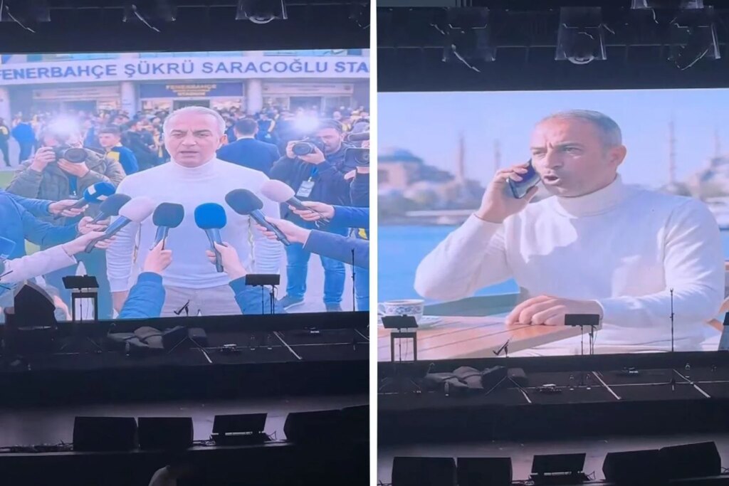 Galatasaray yemeğinde Fenerbahçe'ye '99 puan' göndermesi