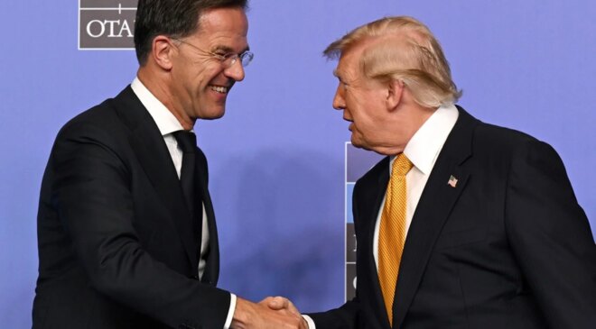 Rutte, Trump’a tek laf söylemedi