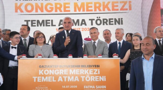 Gaziantep’e yeni Kongre, Kültür ve Fuar Merkezi için ilk adım atıldı!