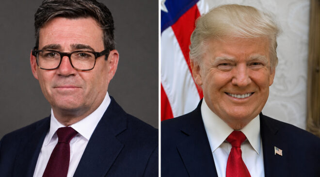 Trump-Burnham zirvesinin perde arkası ortaya çıktı, ABD uçakları  İngiltere’den havalandı