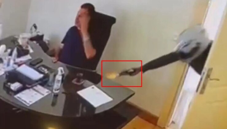 Görüntü Maalesef Türkiye’den! Kapıyı açıp peş peşe tetiğe bastı