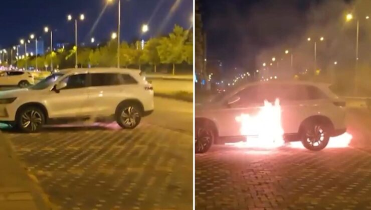 Görüntü Türkiye’den! Elektrikli araç sahiplerini endişelendiren olay