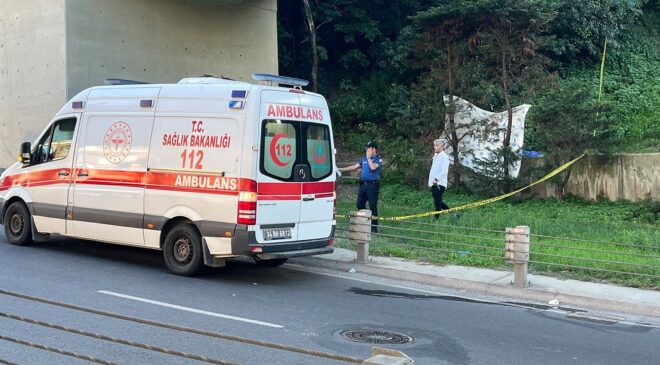 Şişli’de yol kenarındaki yeşil alanda erkek cesedi bulundu